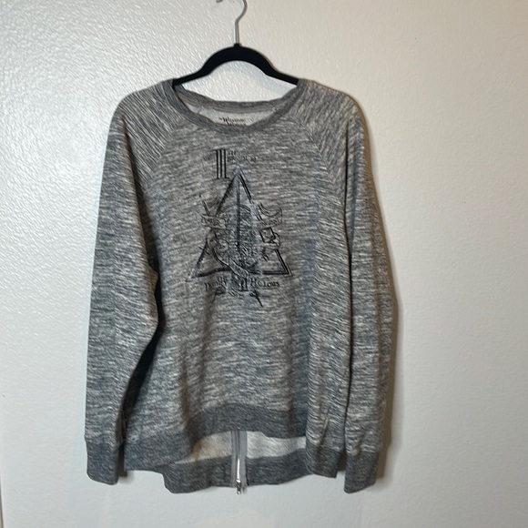 The Wizarding World Of Harry Pottery Deathly Hallows Sweatshirt